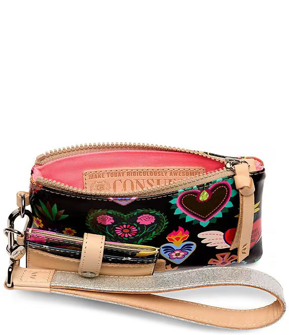 Vida Hearts Combi Wristlet