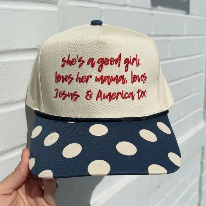 Loves Jesus & America Too Hat