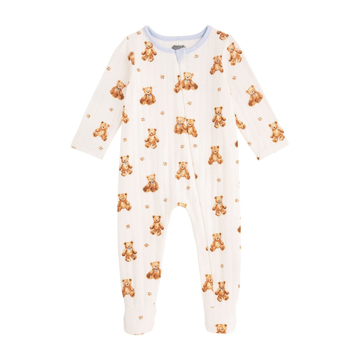 Bear Print Sleeper (0-3M)