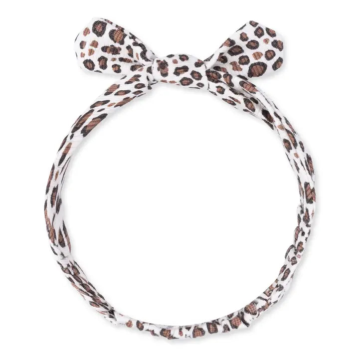 Leopard Rib - Knot Headband