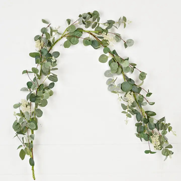 5ft Garland-Seeded Silver Dollar - Brazos Avenue Market