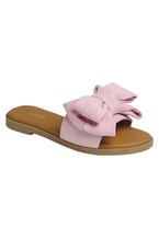 Kid's Pink Bow Sandals - Brazos Avenue Market