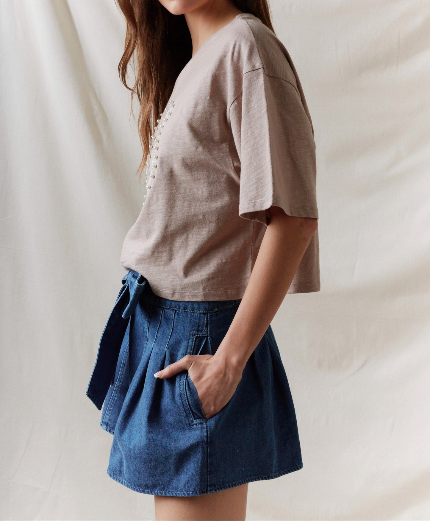 Horseshoe Cropped Top - Brazos Avenue Market