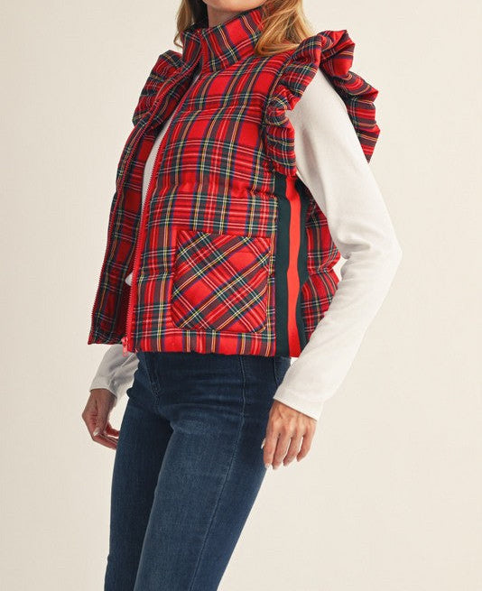 Plaid and Proper Vest - Brazos Avenue Market