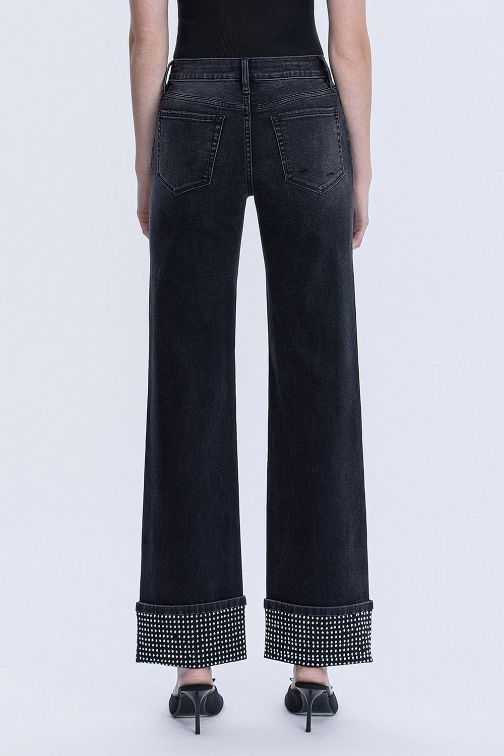 Flying Monkey Jeans - Studded Cuff - Brazos Avenue Market