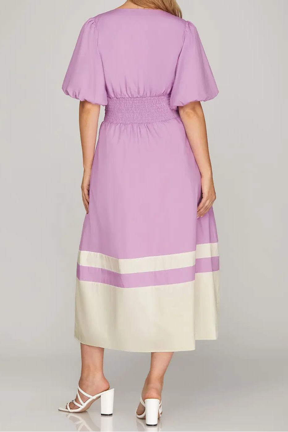 Violet Midi Dress - Brazos Avenue Market
