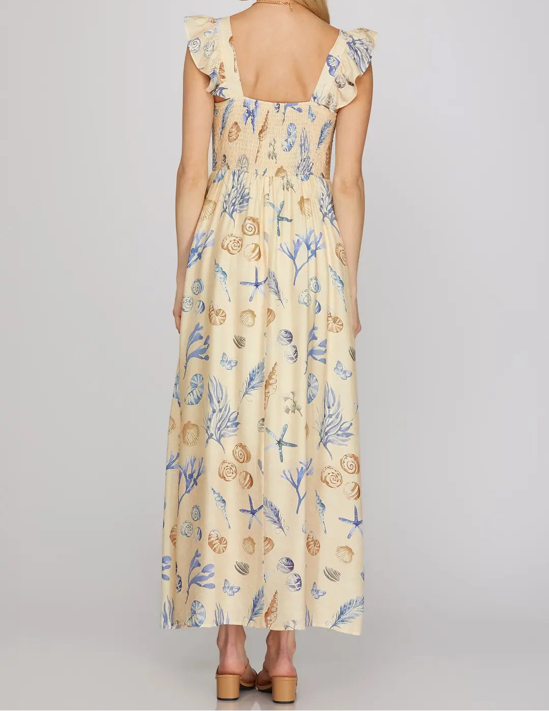 Seaside Vacation Maxi Dress - Brazos Avenue Market