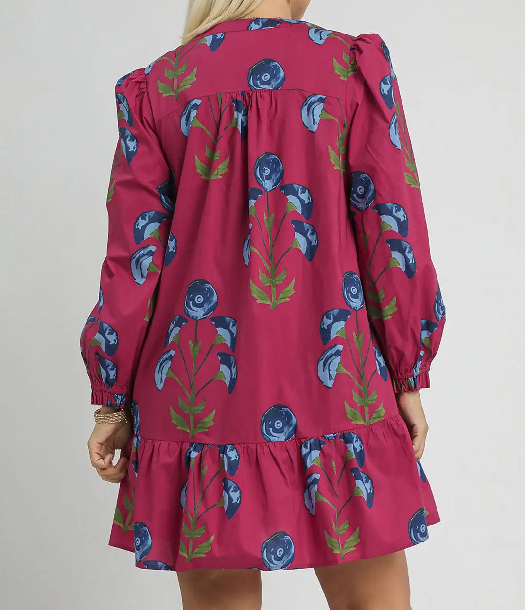 The Berry Confident Dress - Brazos Avenue Market