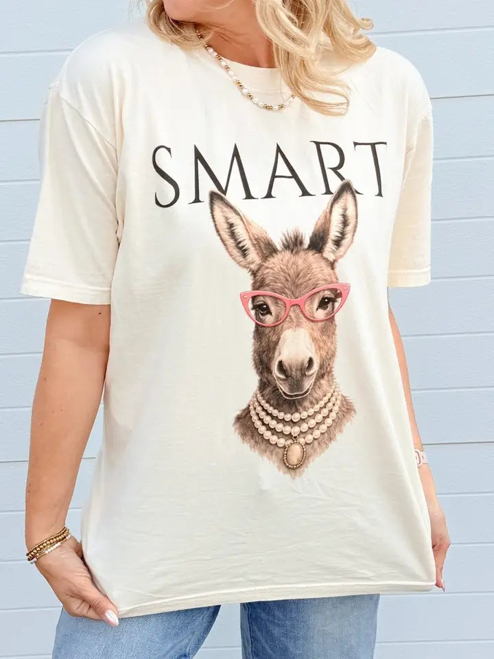 Smart Donkey Comfort Colors Graphic Tee