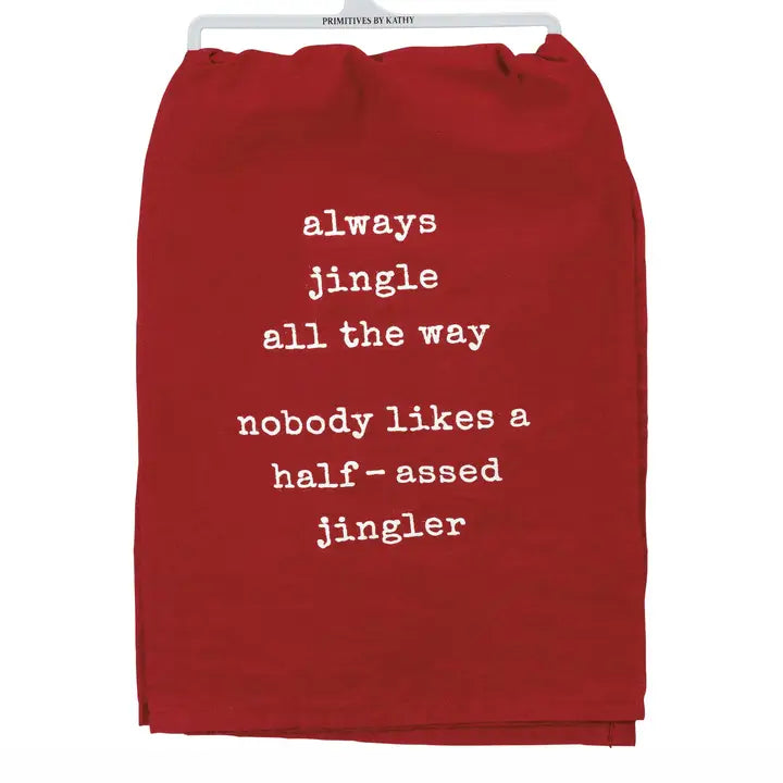 Always Jingle All the Way Kitchen Towel