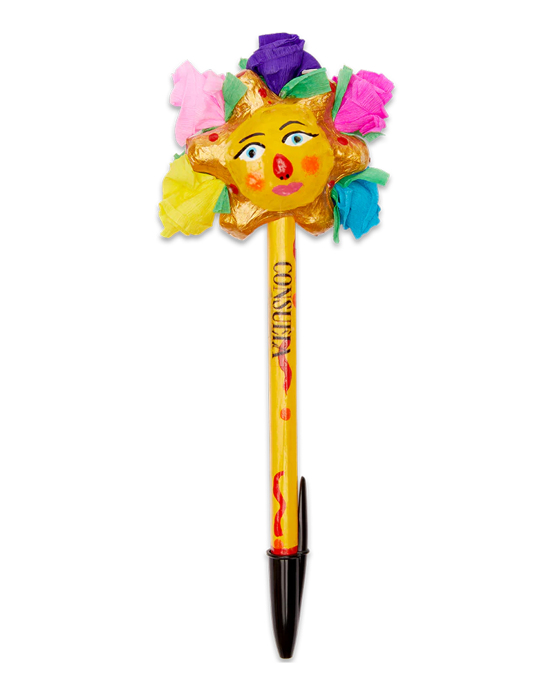 Sun With Flowers Pen - Brazos Avenue Market