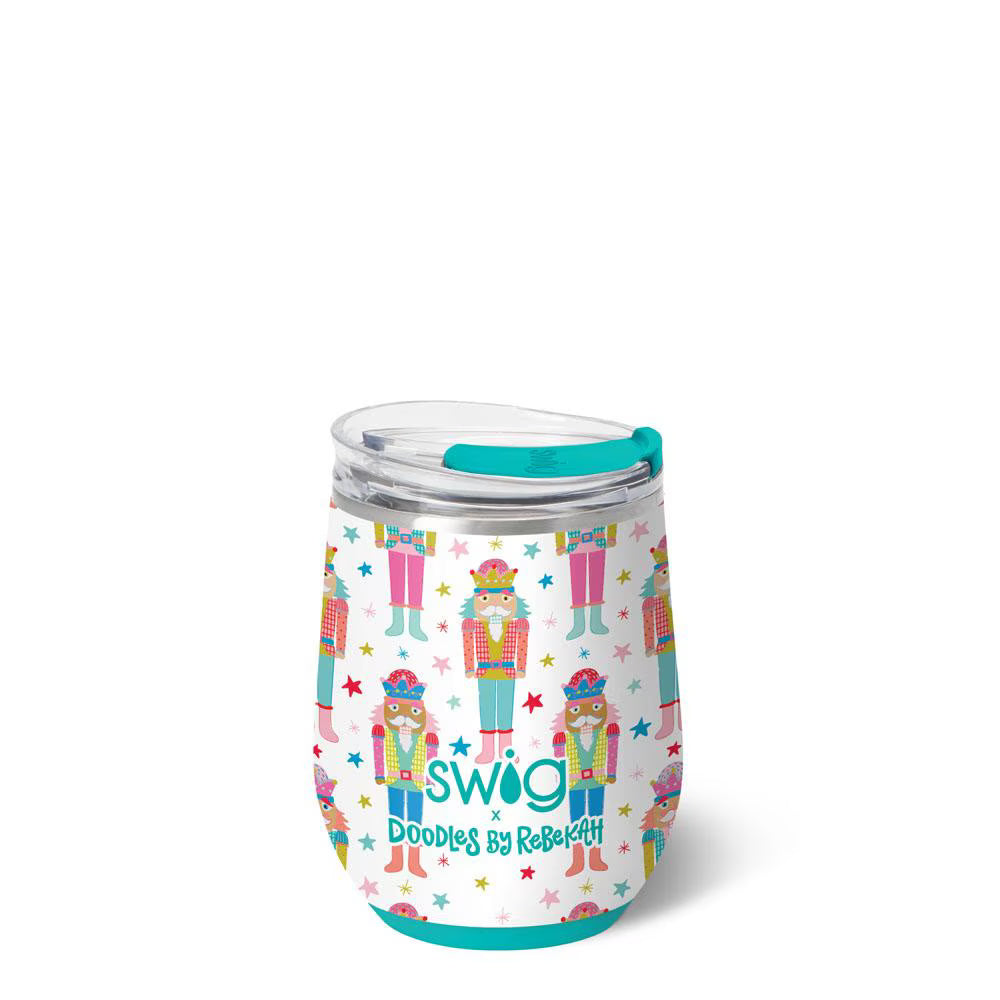 Nutty Holidays Stemless Wine Cup 12oz - Brazos Avenue Market