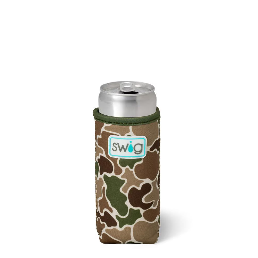 Hunting Camo Slim Can Coolie - Brazos Avenue Market