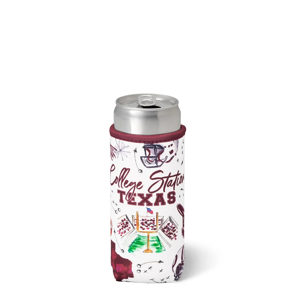 Slim Can Coolie Tailgates In College Station