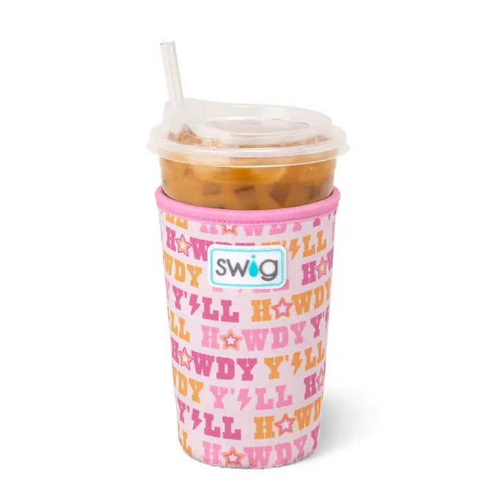 Howdy Y'all Iced Cup Coolie - Brazos Avenue Market