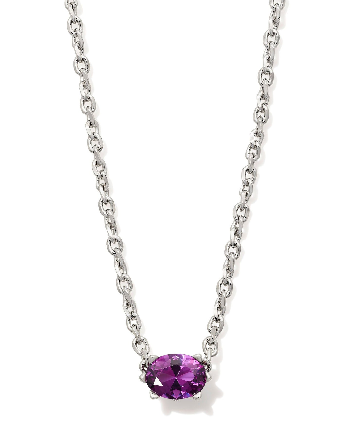 Cailin Silver Pendant Necklace - Brazos Avenue Market