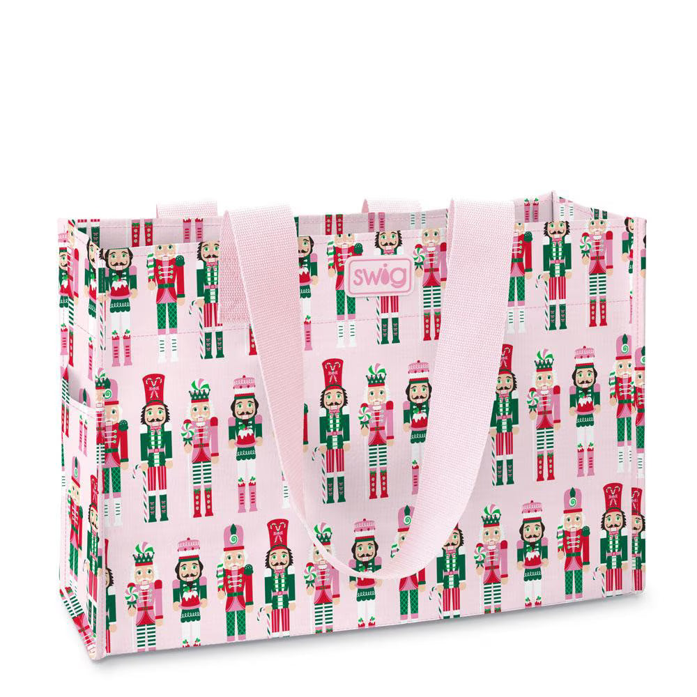 Sugar Plum Soldiers Reusable Gift Bag (Large) - Brazos Avenue Market