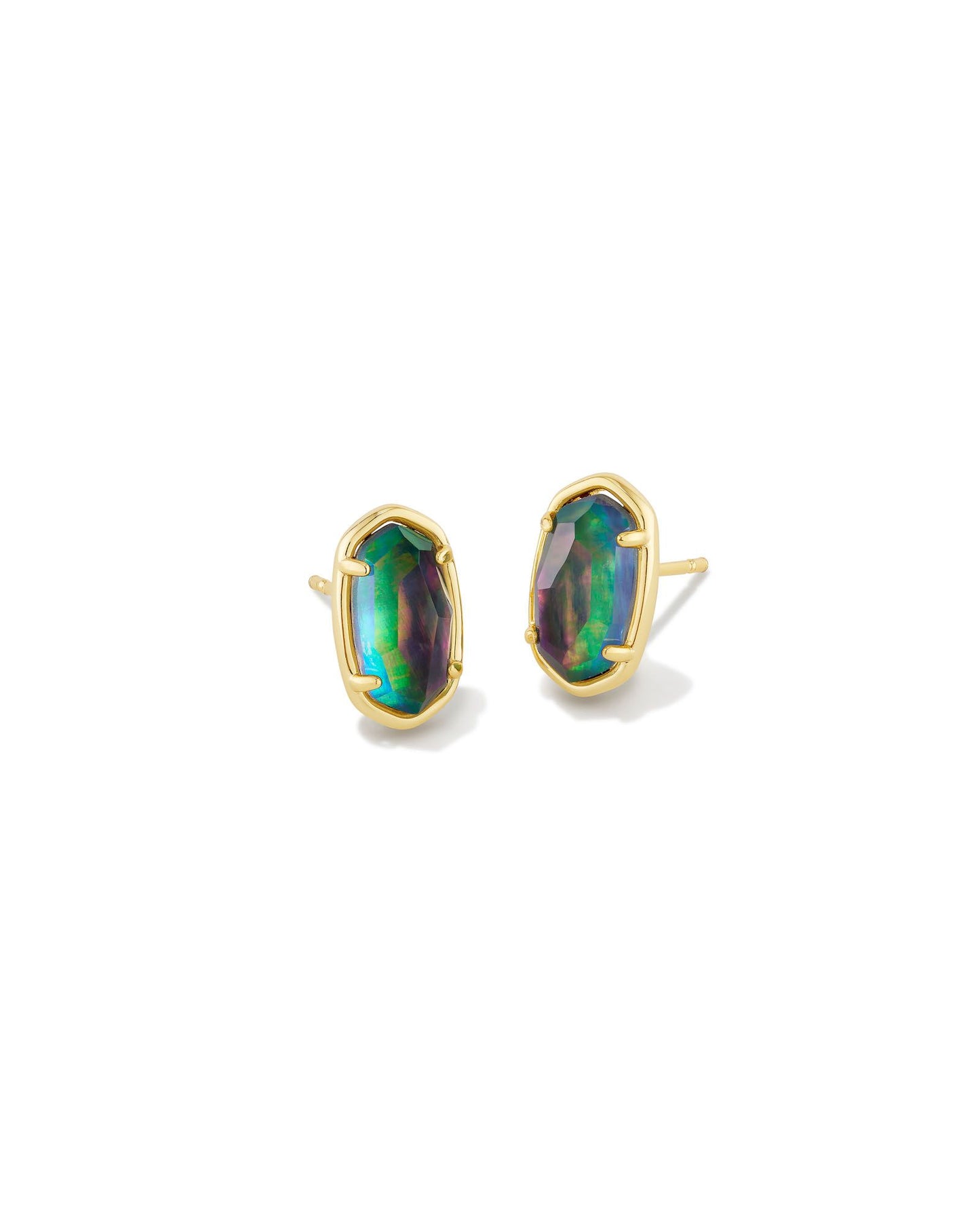 Grayson Gold Stud Earrings - Brazos Avenue Market