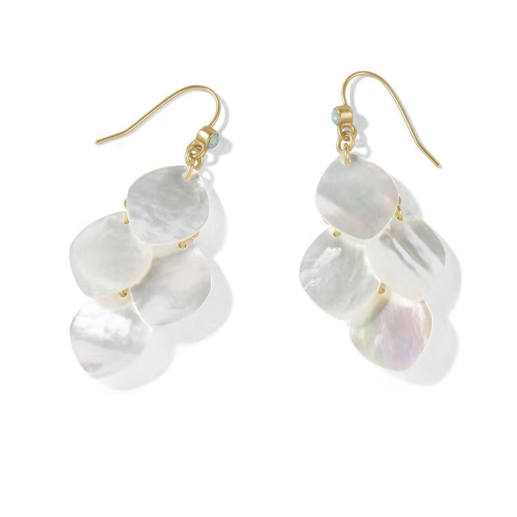 Sweetspire Chandelier Earrings Pearlescent