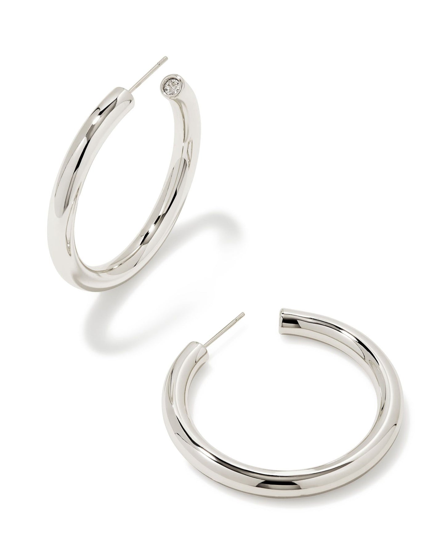 Colette Large Hoop Earrings - Brazos Avenue Market