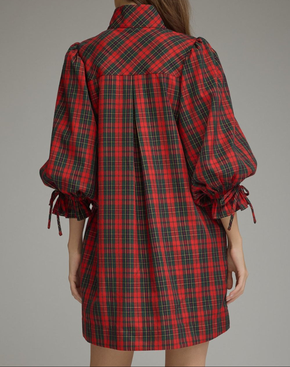 Plaid Mini Dress