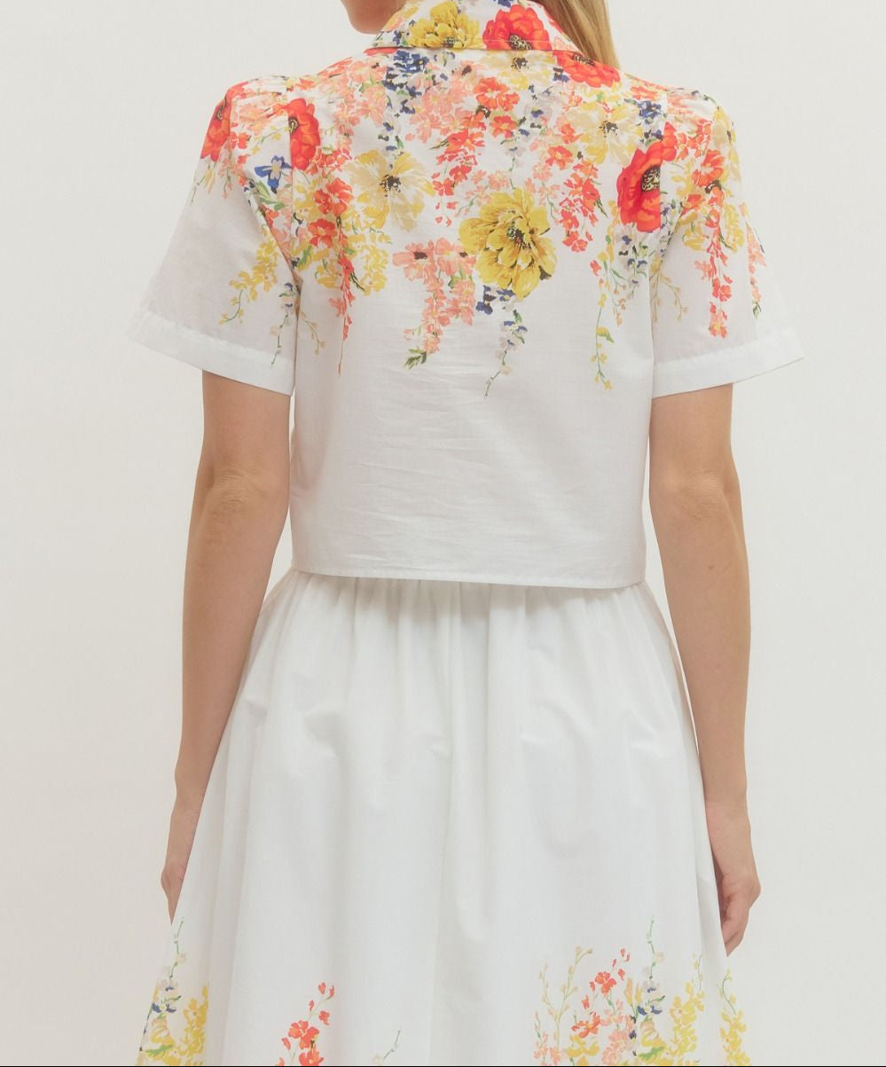 Garden Grace Top - Brazos Avenue Market