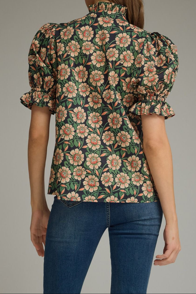 Fall Floral Top