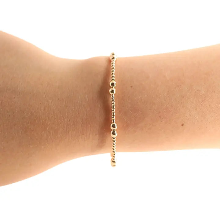 Leah Bracelet in Gold - Brazos Avenue Market