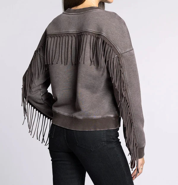 Marian Fringe Top - Brazos Avenue Market