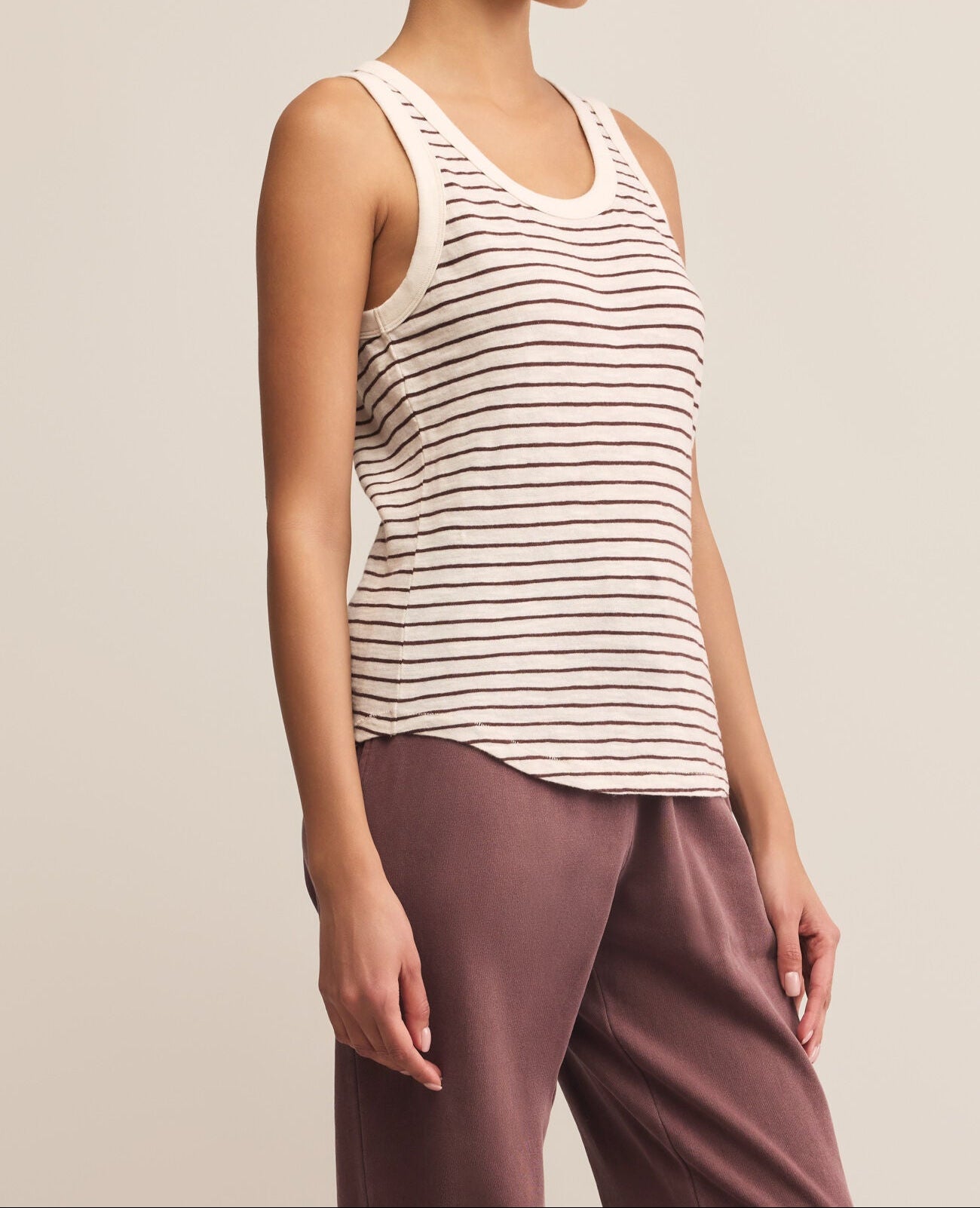 The Perfect Striped Tank - Brazos Avenue Market