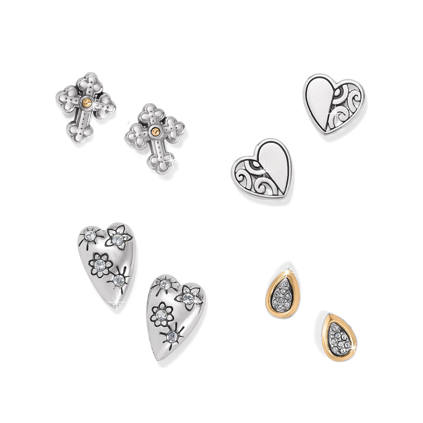 Deco Mini Post Earrings - Brazos Avenue Market