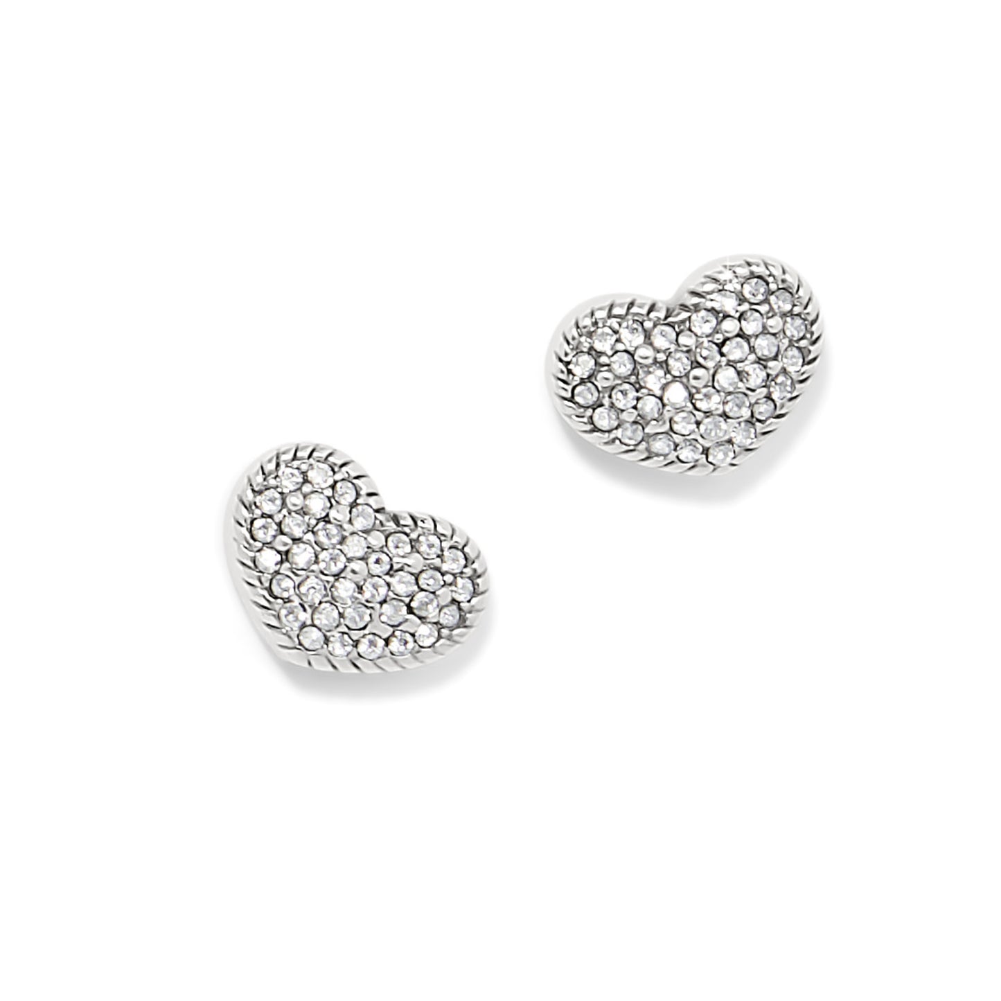 Illumina Celeste Heart Post Earrings - Brazos Avenue Market