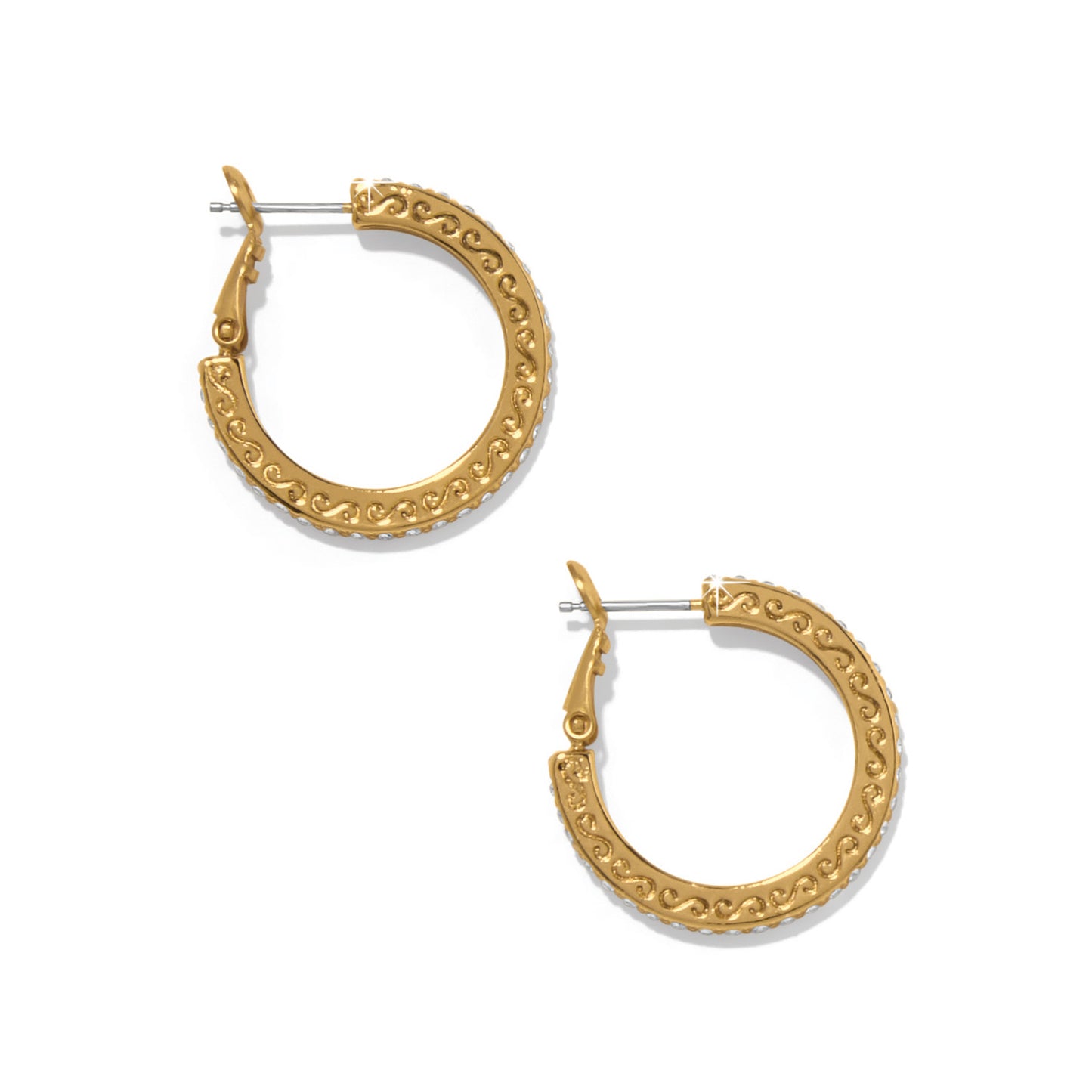 Meridian Thin Small Hoop Earrings - Brazos Avenue Market