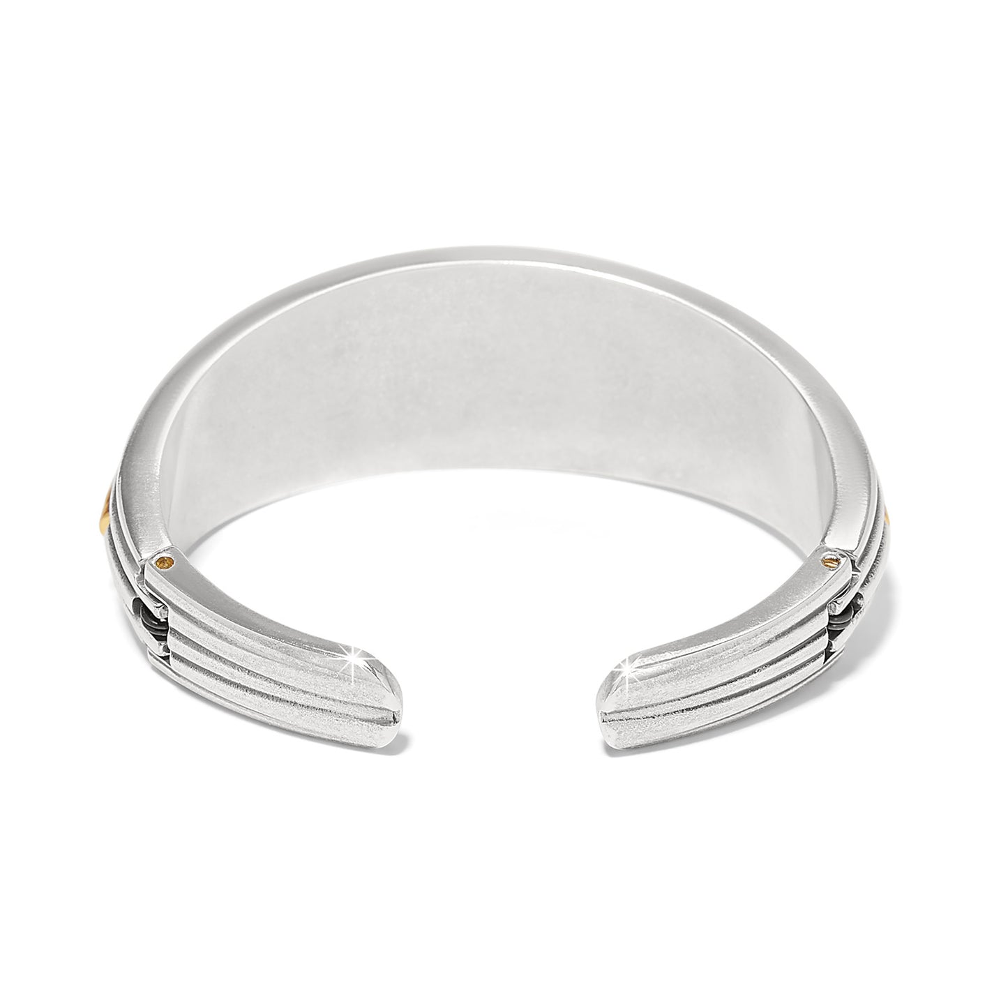 Ferrara Deco Hinged Bangle - Brazos Avenue Market