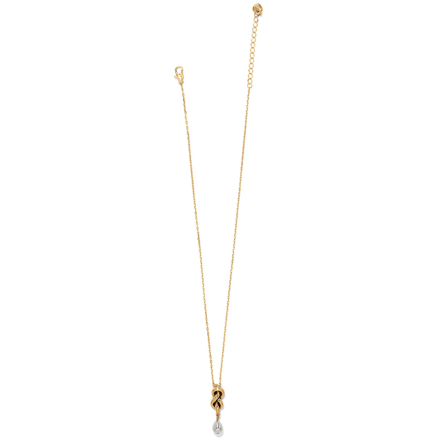 Interlok Single Knot Drop Necklace - Brazos Avenue Market