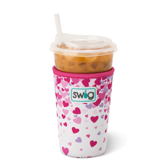Falling In Love Iced Cup Coolie - Brazos Avenue Market 