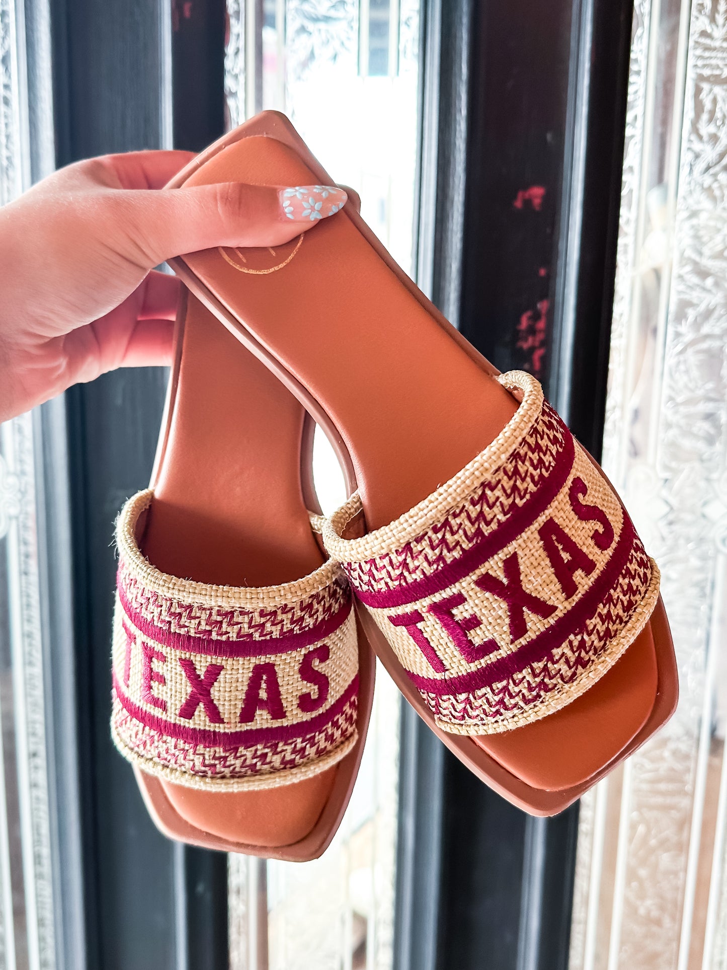 Texas Burgundy Slip On - Brazos Avenue Market