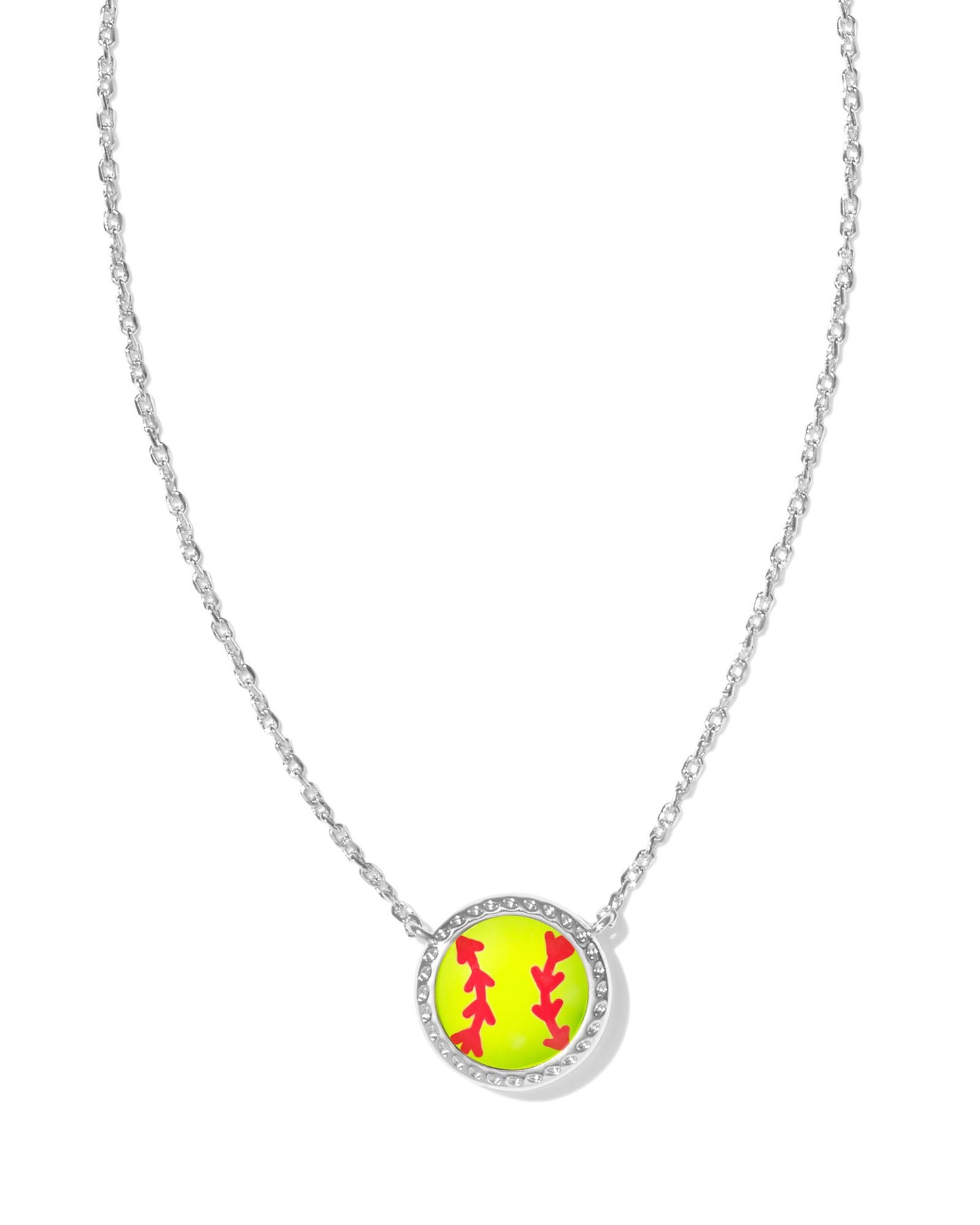 Softball Short Pendant Necklace - Brazos Avenue Market
