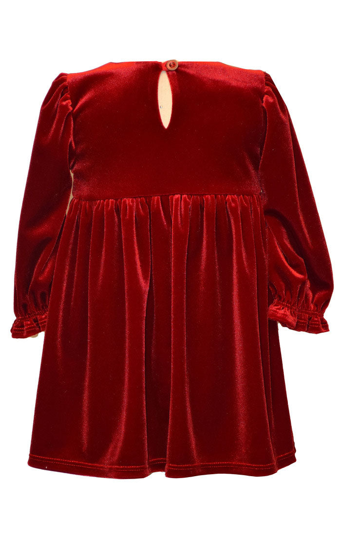 Holiday Velvet Dress - Brazos Avenue Market