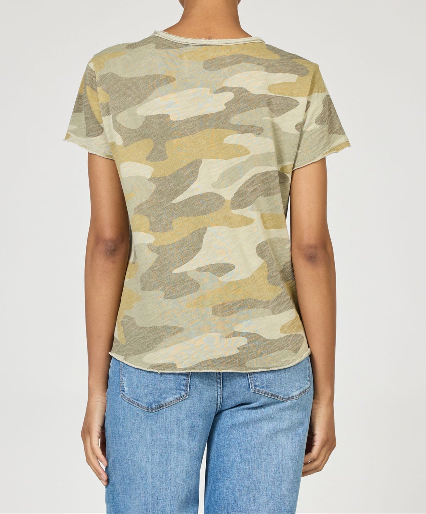 Vanya Camo Tee - Brazos Avenue Market