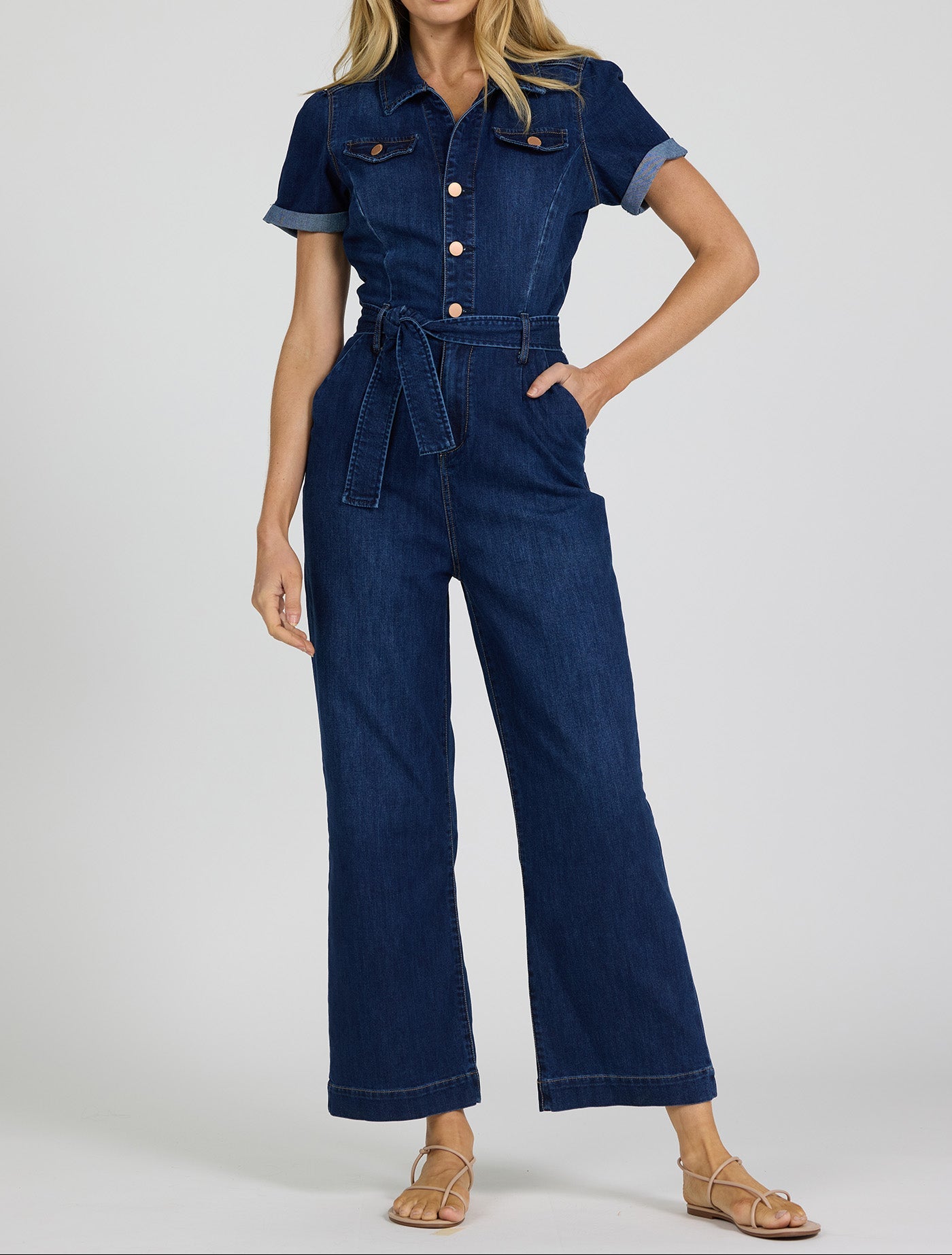 Dear John Riveter Jumpsuit - Brazos Avenue Market