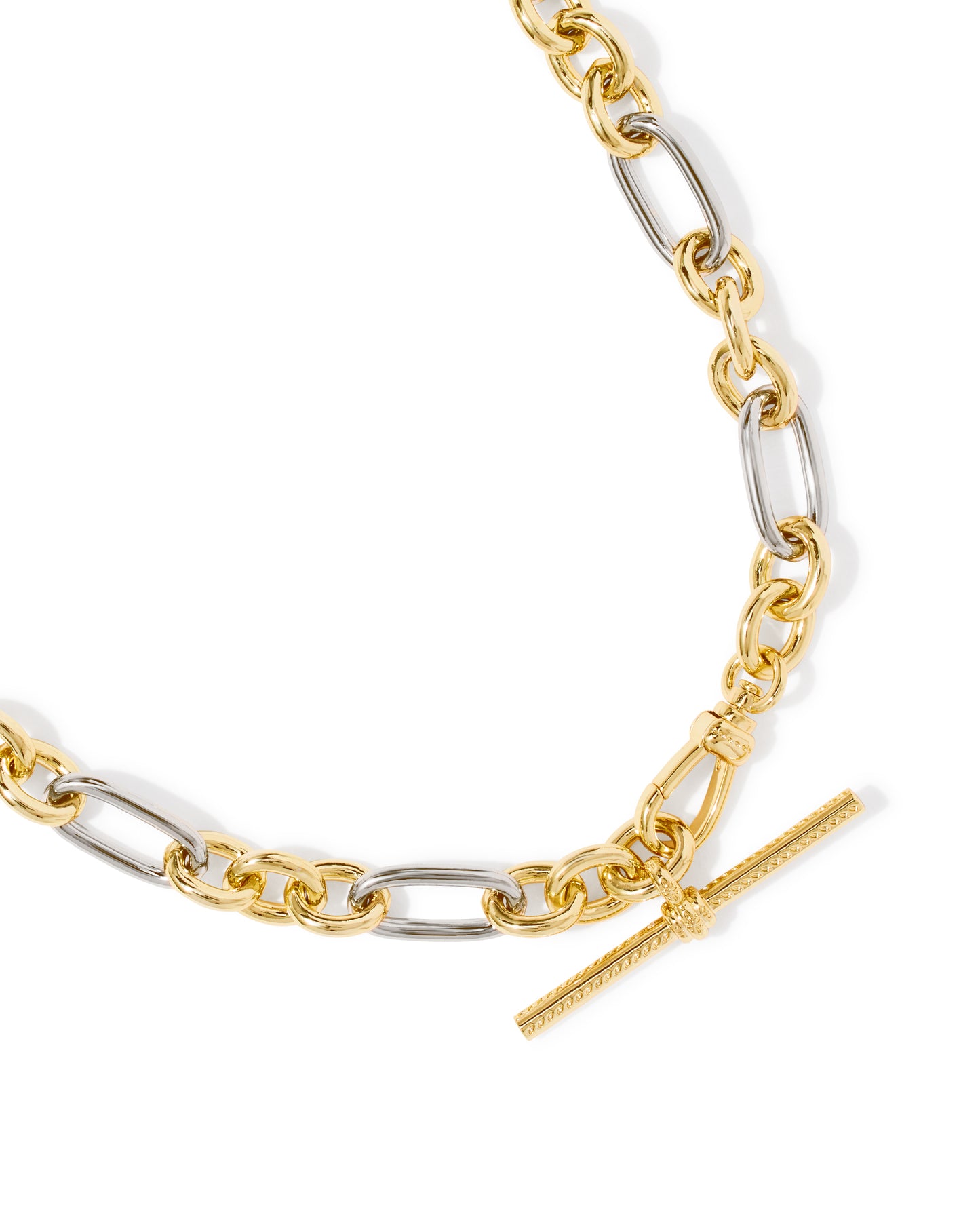 Embry Metal Link and Chain Necklace
