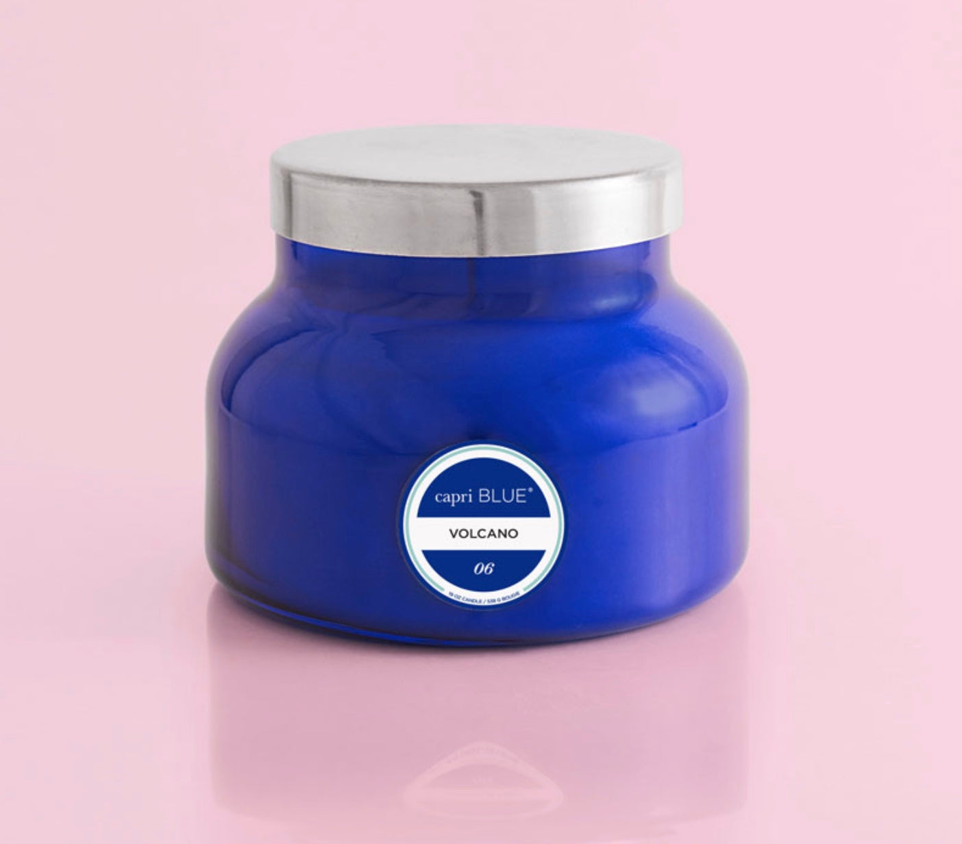 Capri Blue Volcano Blue Signature Jar Candle 19 oz. - Brazos Avenue Market