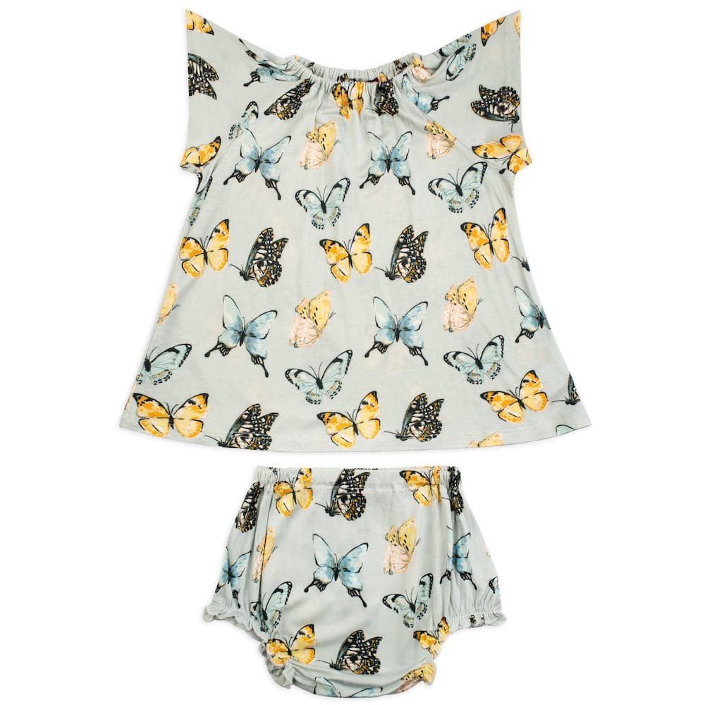 Butterfly Bamboo Dress & Bloomer Set - Brazos Avenue Market