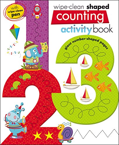 Wipe Clean Shape Counting Activity Book - Brazos Avenue Market 