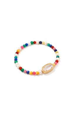 Beaded Elaina Stretch Bracelet - Brazos Avenue Market