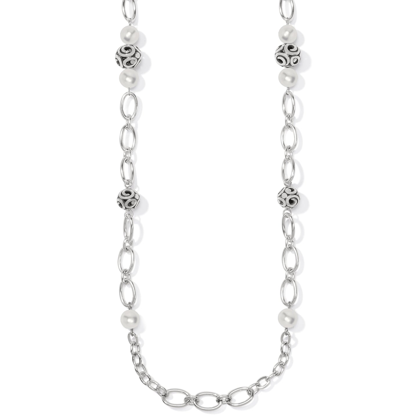Contempo Sphere Long Necklace - Brazos Avenue Market
