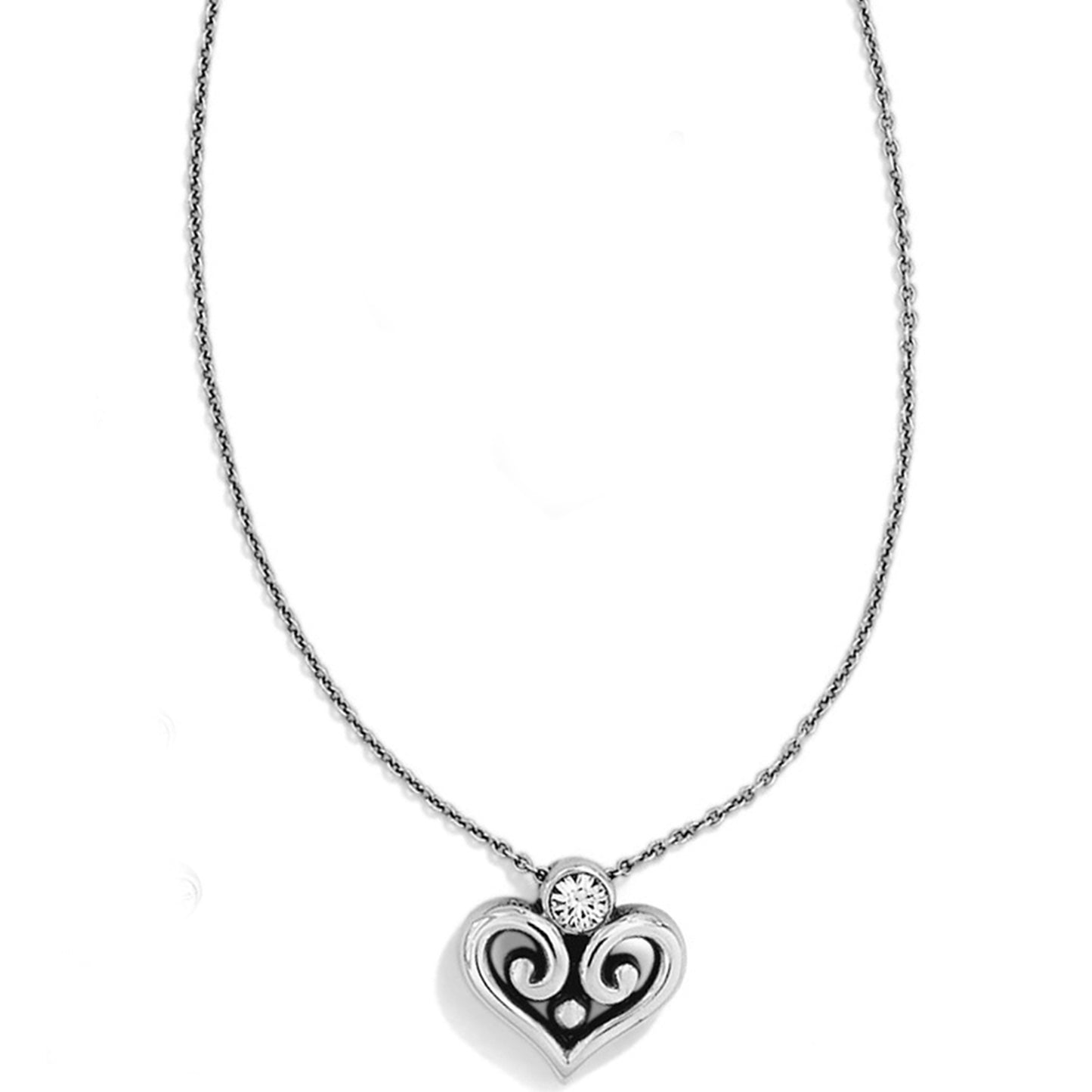 Alcazar Heart Necklace - Brazos Avenue Market