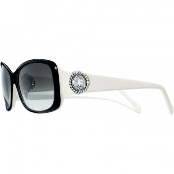 Twinkle Black/White Sunglasses - Brazos Avenue Market
