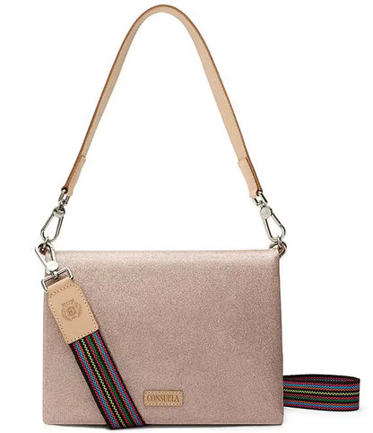 Emery Glitter Metro Crossbody